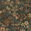 NextWall Bird Floral Mahogany & Graphite Wallpaper NW46008