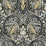NextWall Bird Ogee Ebony & Sepia Wallpaper NW46200