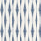 NextWall Striped Ikat Navy Blue & Linen Wallpaper NW46402