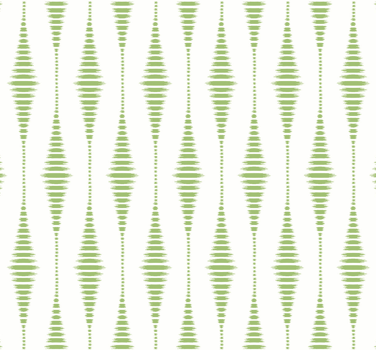 NextWall Striped Ikat Macaw Green Wallpaper NW46404