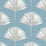 NextWall Tropical Fan Palm Blue Patina Wallpaper NW46512