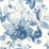 NextWall Watercolor Flower Bluestone Wallpaper NW47802