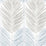 NextWall Two Toned Palm Blue Mist & Daydream Grey Wallpaper NW47900