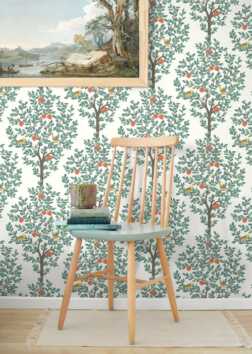 NextWall Fruit Tree Juniper Wallpaper NW48104