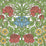 NextWall Vintage Rose Pale Carmine & Blue Lake Wallpaper NW49004
