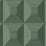 NextWall Quadrant Geo Sage Green Wallpaper Sample NW50304