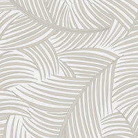 NextWall Tossed Palm Fronds Sea Salt Wallpaper NW51907
