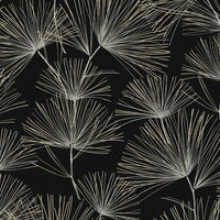 NextWall Pine Needles Ebony & Pavestone Wallpaper NW52110
