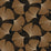 NextWall Tossed Ginkgo Leaf Ebony & Metallic Copper Wallpaper NW52206
