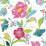 NextWall Painterly Floral Magenta & Off-white Wallpaper NW52300