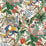 NextWall Tropical Canopy Sea Salt Wallpaper NW52810