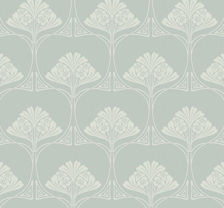 NextWall Deco Floral Aloe Mist Wallpaper Sample NW54004