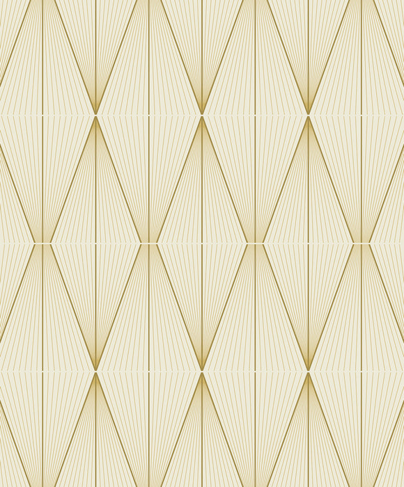 NextWall Geo Diamond Goldenrod Wallpaper Sample NW55805