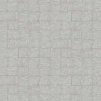 NextWall Organic Squares Fog Grey Wallpaper NW55908