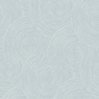 NextWall Swirl Geo Light Blue Wallpaper NW56702