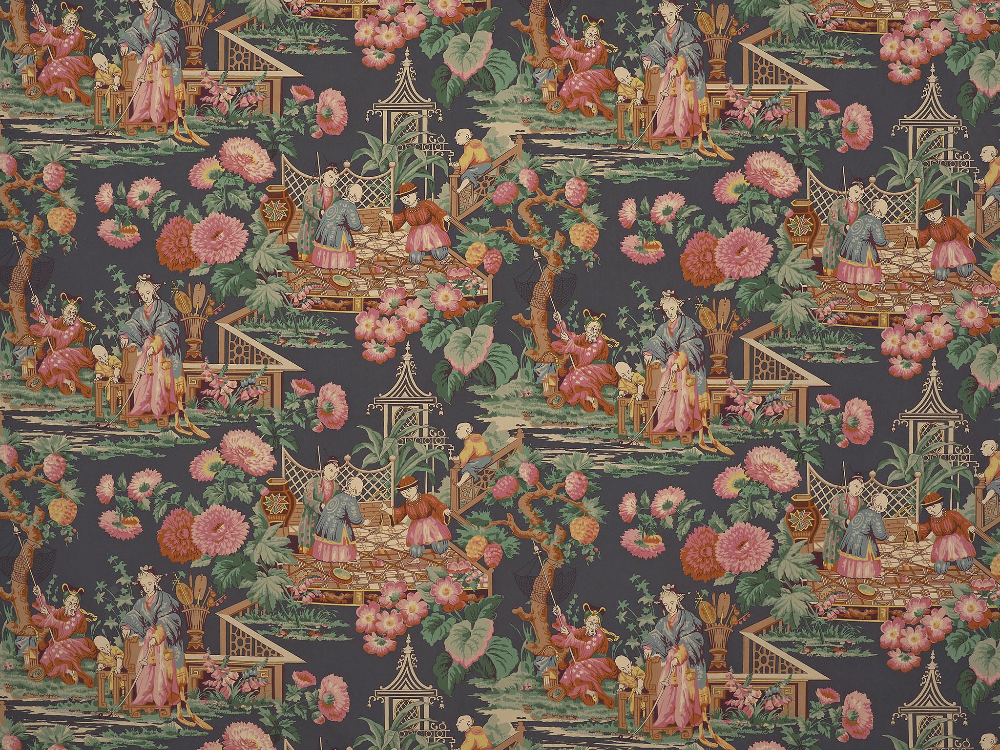 Le Manach Les Portugais Nuit Fabric L4567003