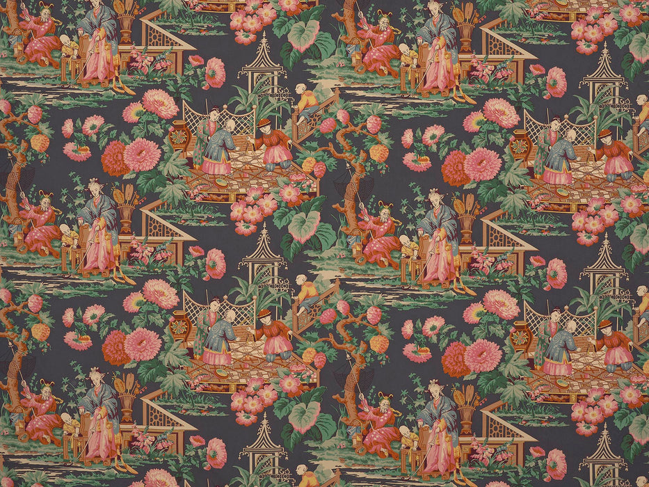 Le Manach Les Portugais Nuit Fabric Sample L4567003