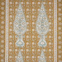 Braquenie Kalamkar Ocre Fabric B7633002