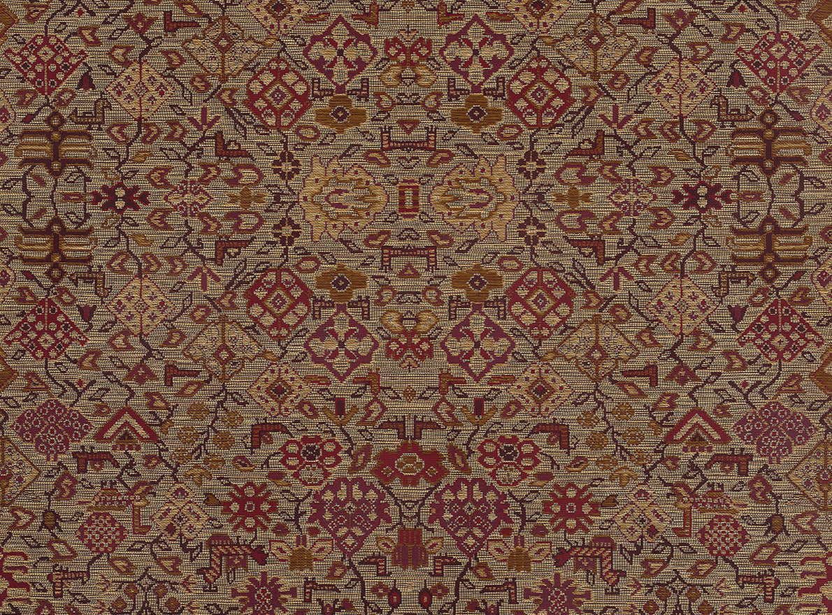 Pierre Frey Le Tapis D'Ardabil Antique Wallpaper Sample FP632003