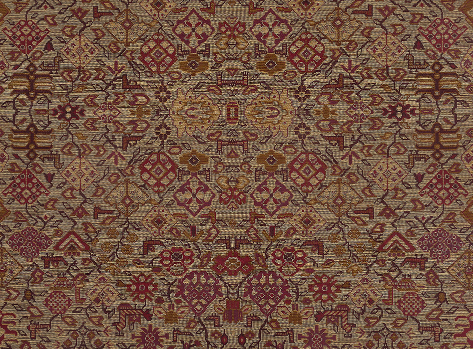 Pierre Frey Le Tapis D'Ardabil Antique Wallpaper Sample FP632003