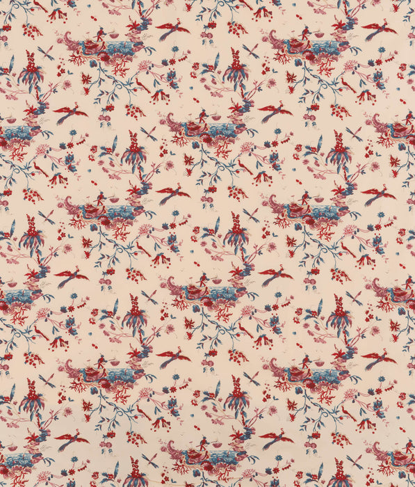 Le Manach Pillement Creme Fabric Sample L3322002