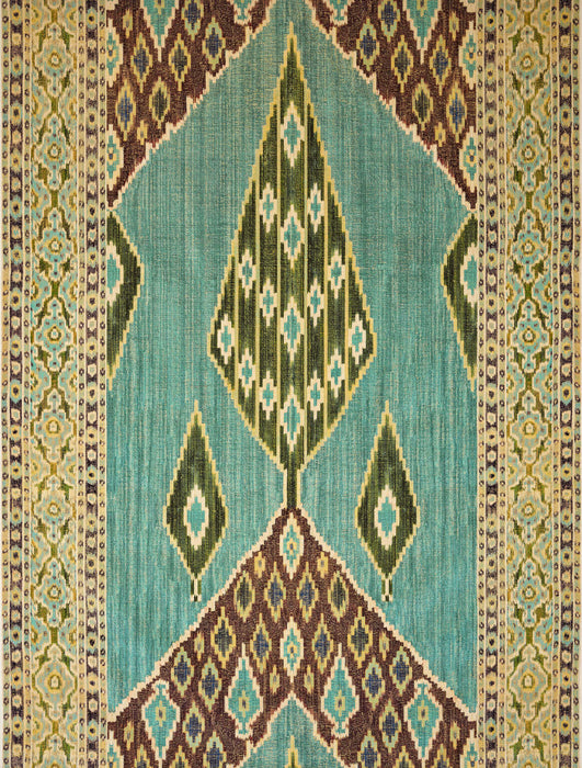 Pierre Frey Sinop Turquoise Fabric Sample F3459002