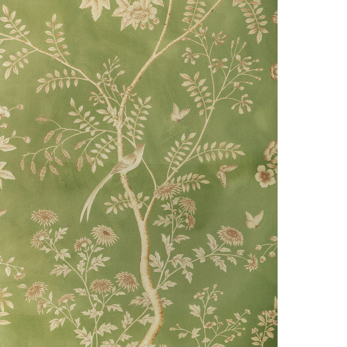 Lee Jofa Beaujeu Wp Sage Wallpaper Sample P2016106.315.0