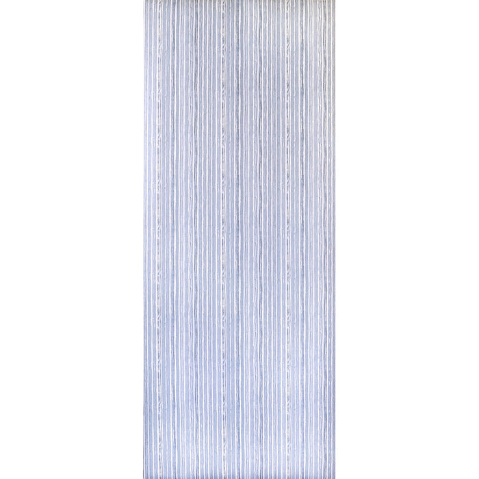 Lee Jofa Benson Stripe Wp Faded Denim Wallpaper Sample P2019105.15.0