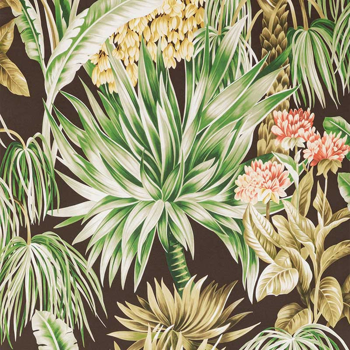 Lee Jofa Caluya Paper Espresso Wallpaper Sample P2020104.6374.0