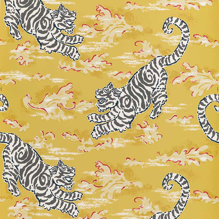 Lee Jofa Bongol Paper Citrine Wallpaper Sample P2020107.4039.0