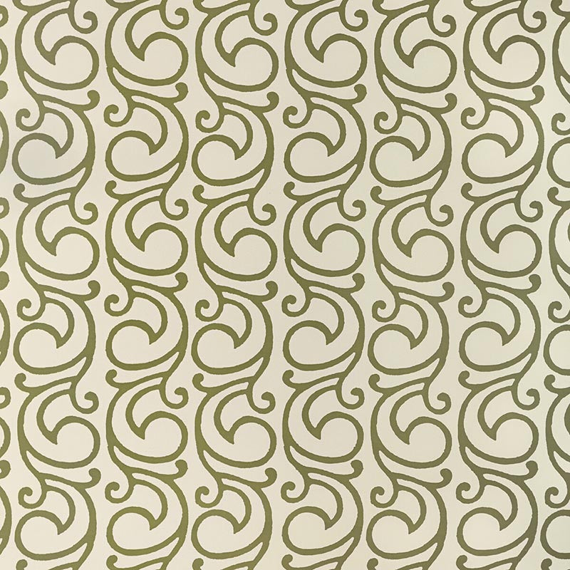 Lee Jofa Serendipity Scroll Wp Ivy Wallpaper Sample P2022103.30.0