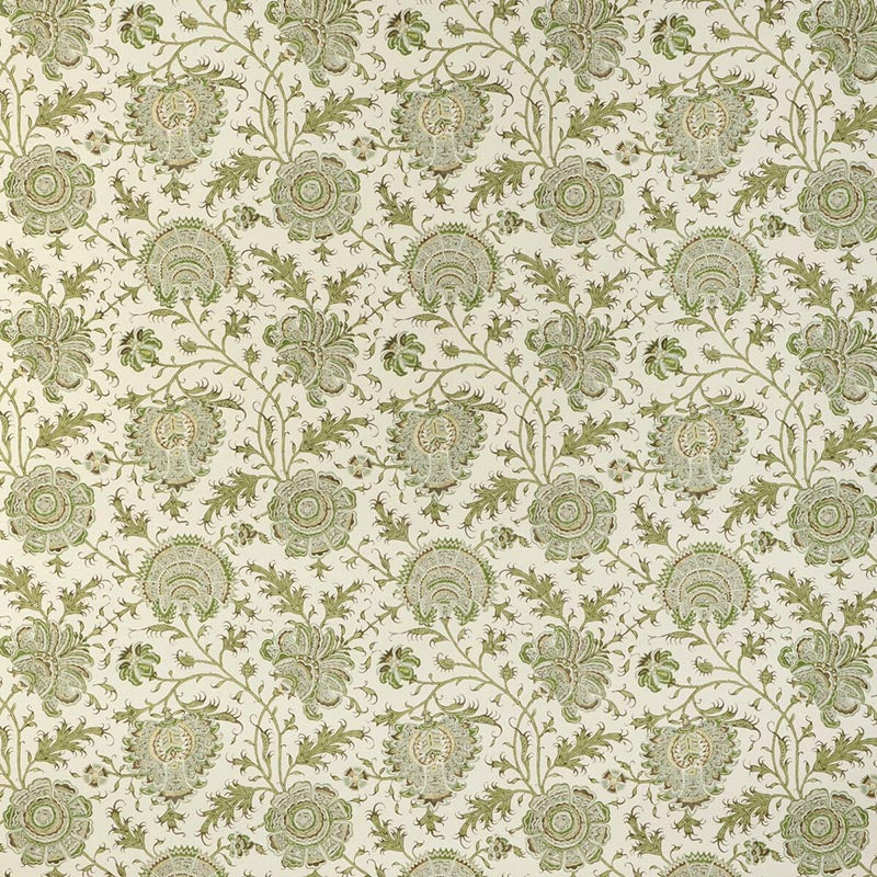 Lee Jofa Indiennes Floral Wp Ivy Wallpaper Sample P2022112.316.0