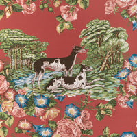 Lee Jofa Whippets Paper Red Wallpaper P2023120.19.0