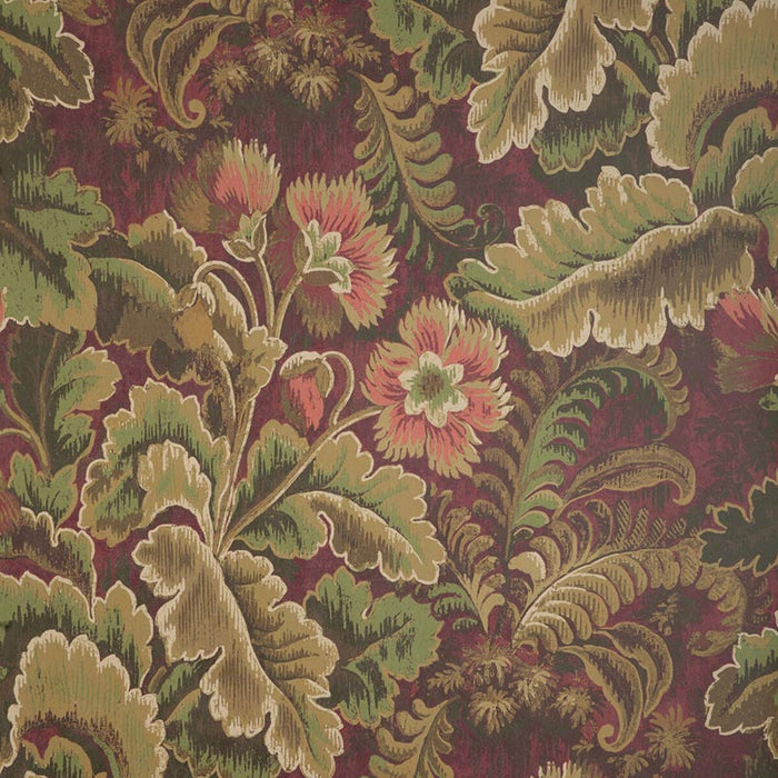 Lee Jofa Barwick Paper Garnet Wallpaper Sample P2023122.319.0