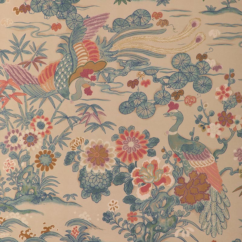 Lee Jofa Sakura Paper Shore Wallpaper Sample P2023124.1613.0
