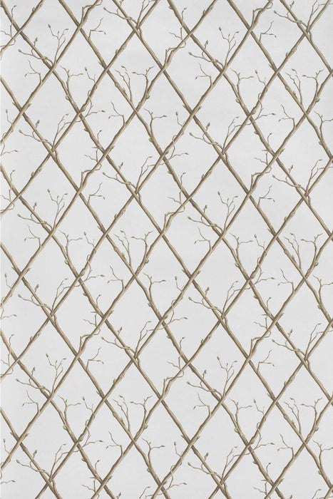 Lee Jofa Twig Trellis Wp Brown Wallpaper Sample P2025108.1016.0