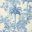 Lee Jofa Tiger Queen Wp Indigo Wallpaper Sample P2025118.51.0