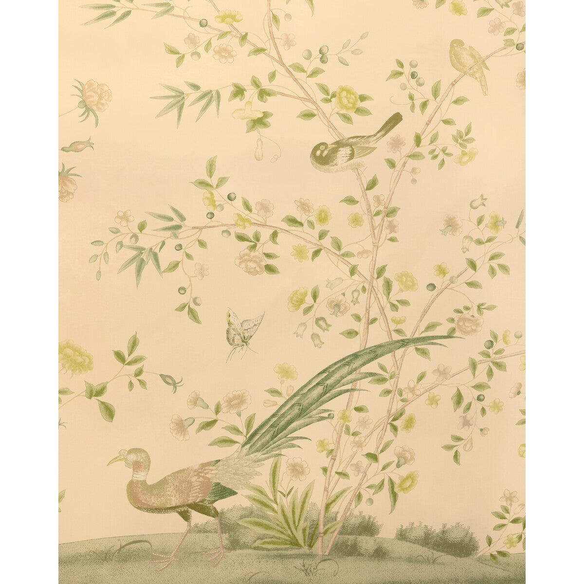 Lee Jofa Whitley Hall Wp Pnl Leaf Wallpaper Sample P2025120.316.0