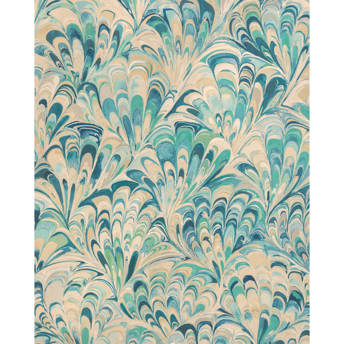 Lee Jofa Ellis Paper Ocean Wallpaper Sample P2025121.355.0