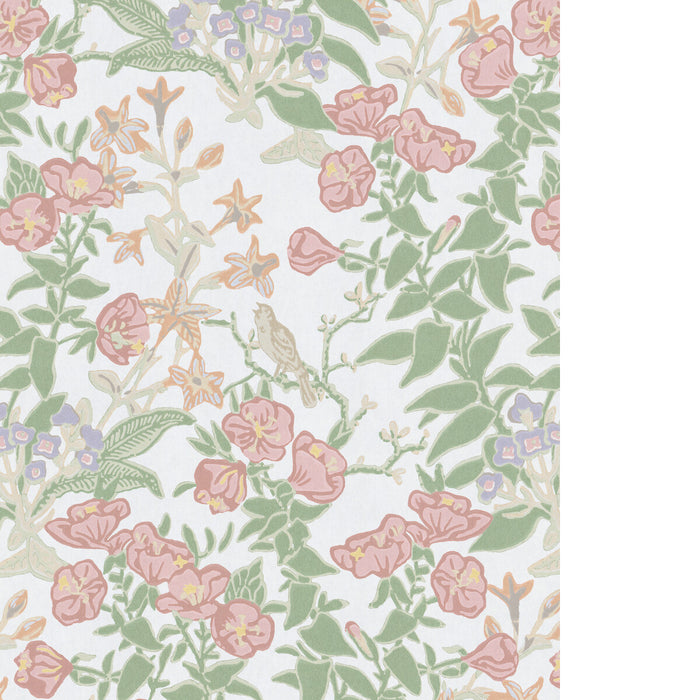 Lee Jofa Plumeria Paper Rose Wallpaper Sample P2026101.73.0