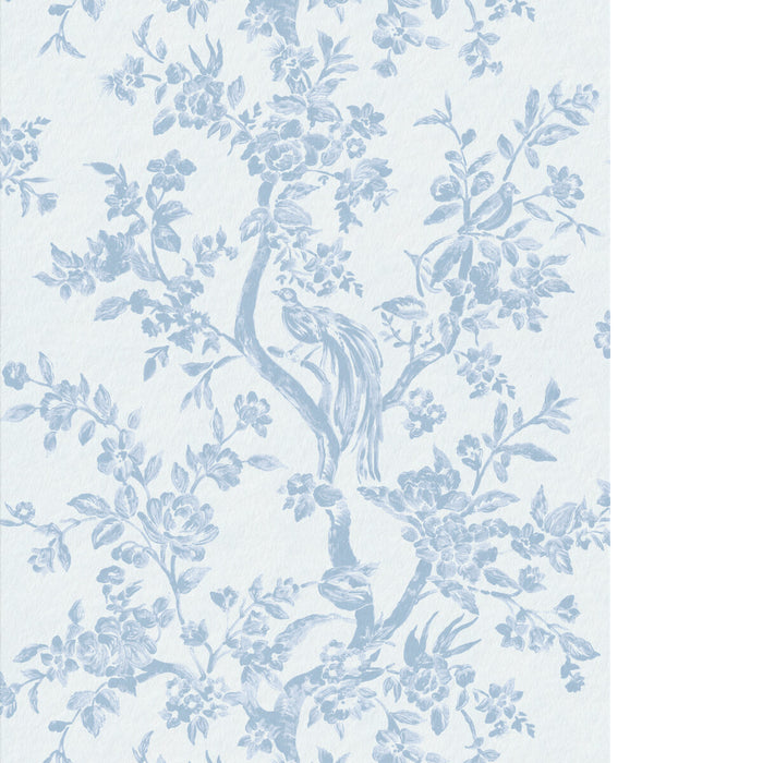 Lee Jofa Camellia Toile Wp Sky Wallpaper P2026103.15.0
