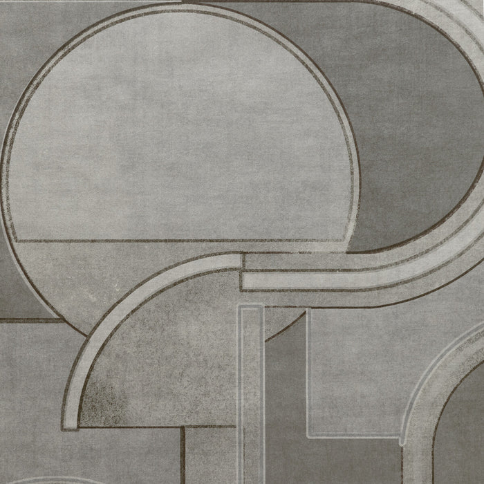 Donghia Metropolis Silver Wallpaper P6021124.21.0