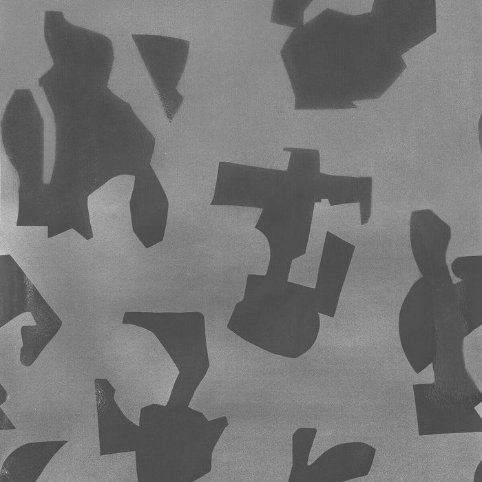 Donghia Forms Vinyl Silver Wallpaper P6021127.11.0