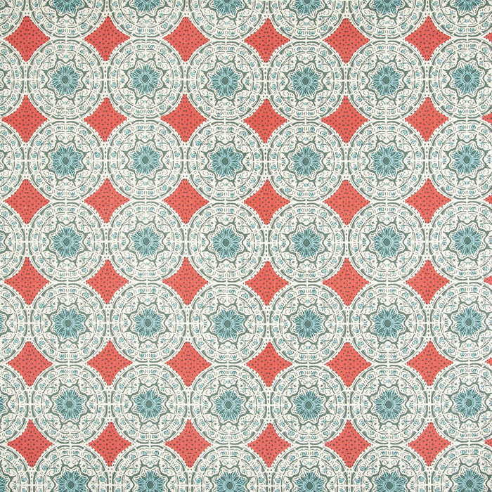Pindler Mordecai Coral Fabric P6861