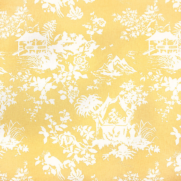 Pindler Sakura Lemon Fabric P6862