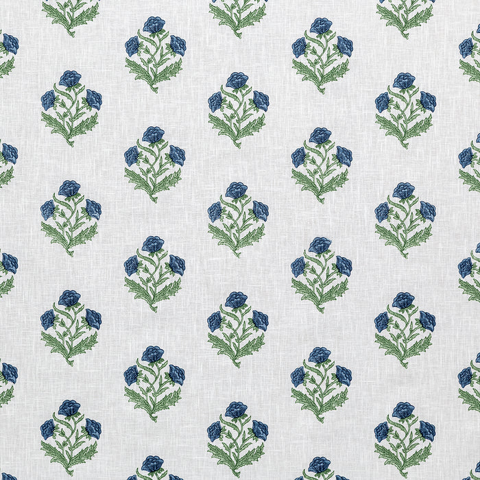 Pindler Ruby Bluebell Fabric P6901