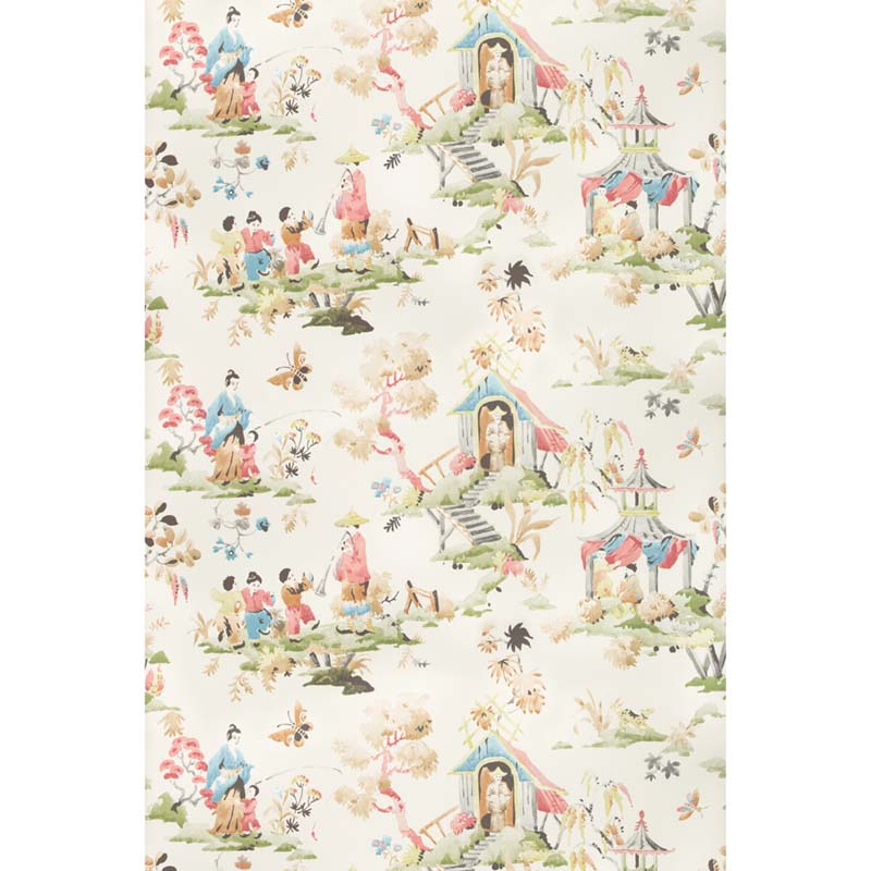 Brunschwig & Fils Luang Meadow Wallpaper Sample P8019116.337.0