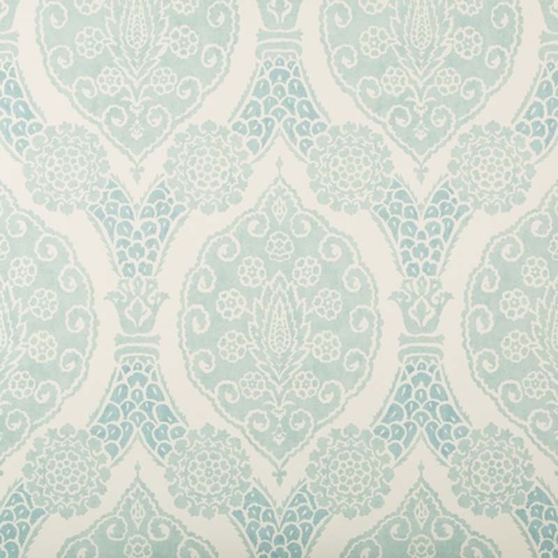 Brunschwig & Fils Sufera Aqua Wallpaper Sample P8020103.13.0