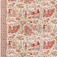 Brunschwig & Fils Shalimar Berry/Sand Wallpaper P8024100.716.0