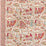 Brunschwig & Fils Shalimar Berry/Sand Wallpaper P8024100.716.0